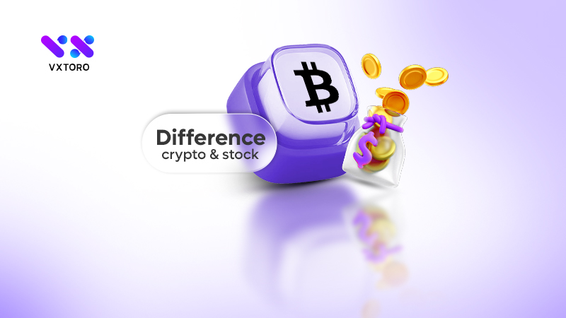 The difference between cryptocurrency market and the stock market